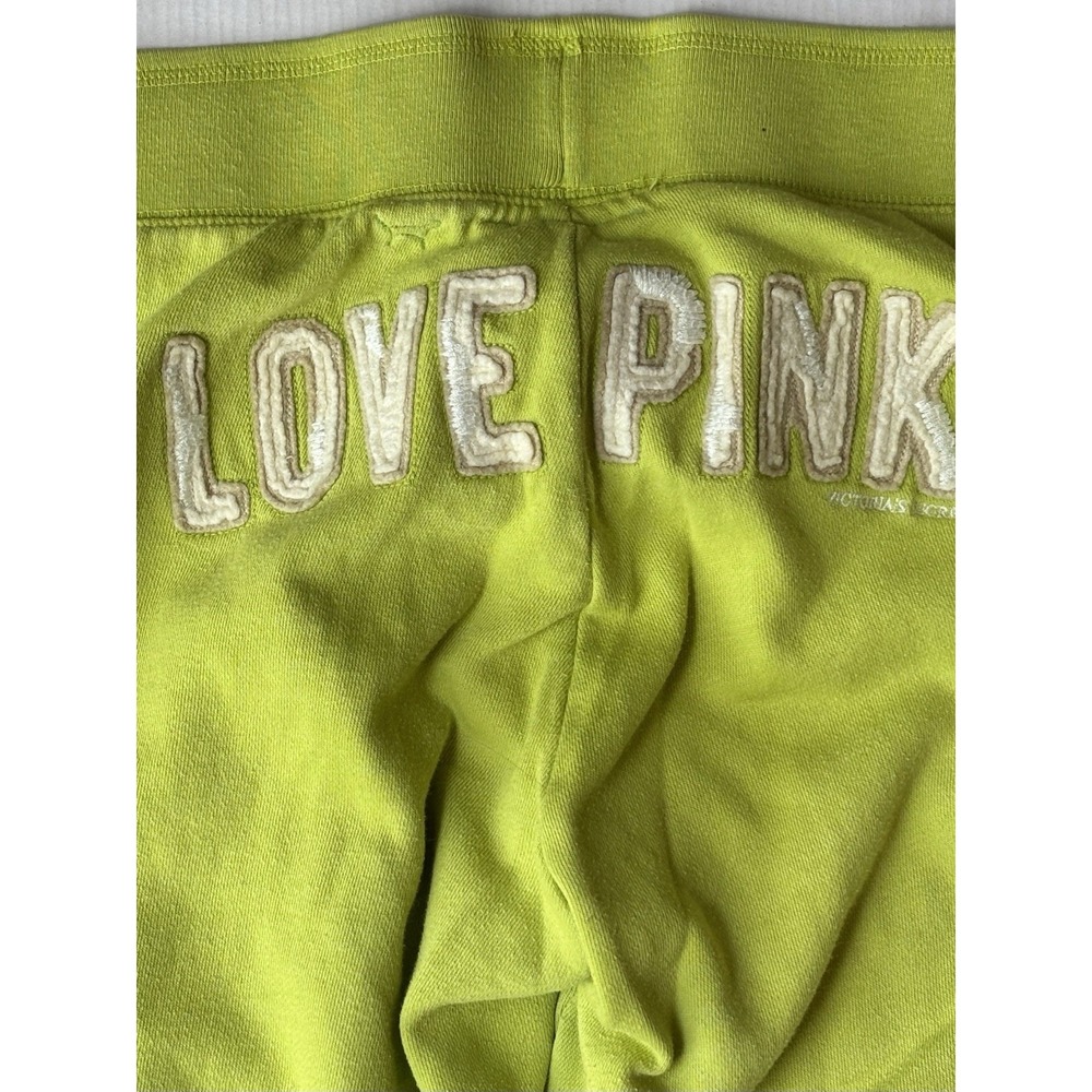 VTG Victorias Secret Love Pink My Favorite Sweats Joggers Women's Large Y2K 90s - Picture 6 of 8